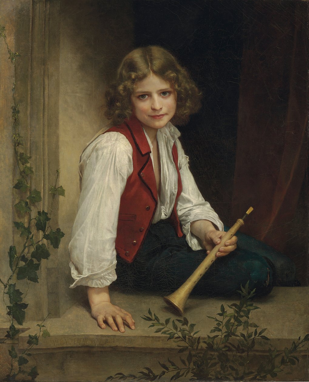 Pifferaro alkotó: William Adolphe Bouguereau