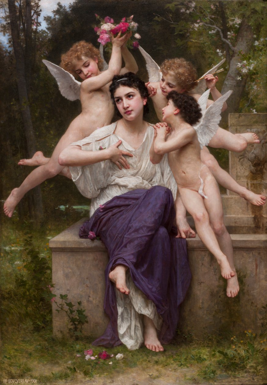 Álom a tavaszról alkotó: William Adolphe Bouguereau