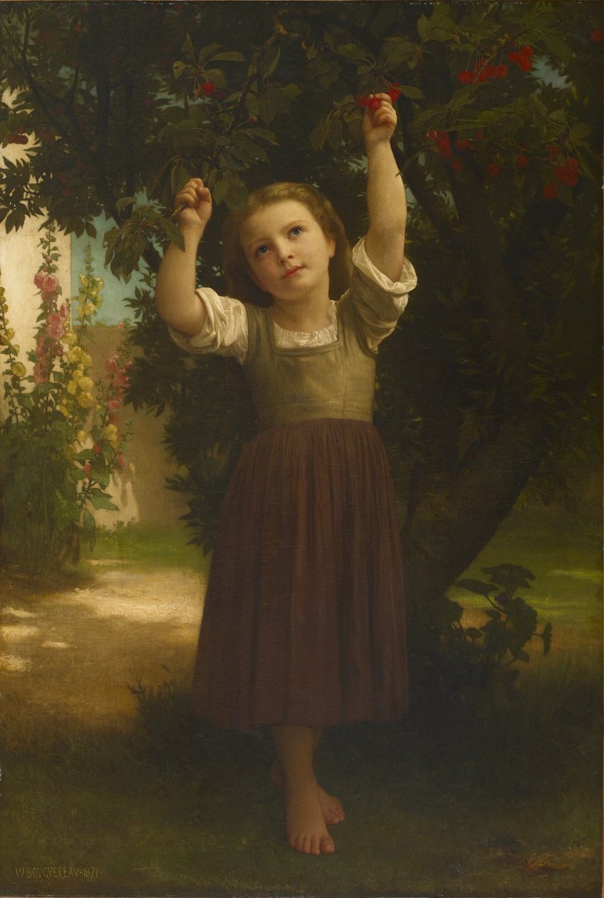 A cseresznyeszedő alkotó: William Adolphe Bouguereau
