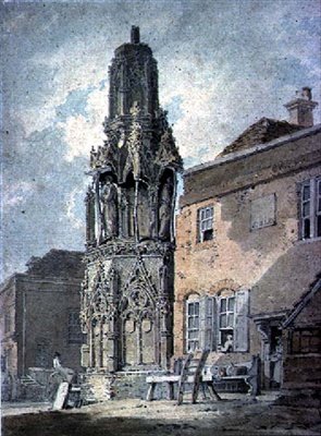 Waltham Cross, 1812 (wc, papír) alkotó: William Alexander