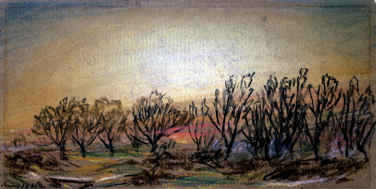 Utóvilágítás naplemente után, 1884. május 10 alkotó: William Ascroft