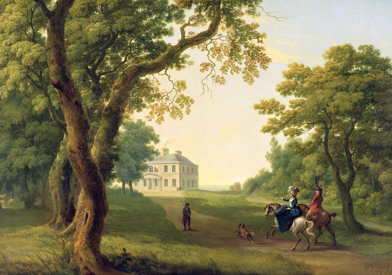 Mount Kennedy, Wicklow megye, Írország, 1785 alkotó: William Ashford
