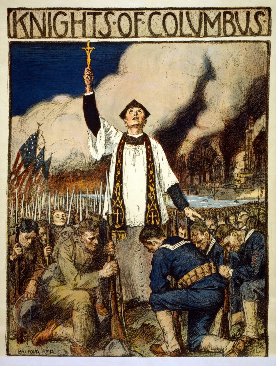 Kolumbusz lovagjai, 1917 alkotó: William Balfour Kerr