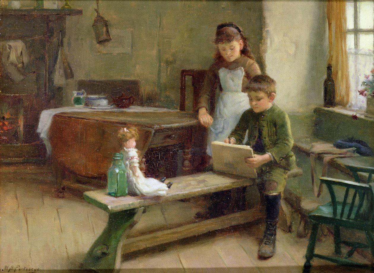 Dolly portréja alkotó: William Banks Fortescue