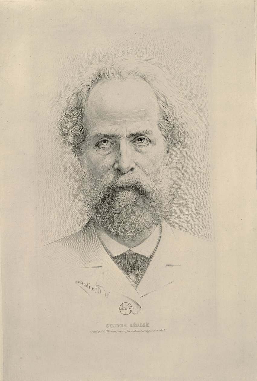 Elisee Reclus (1830-1905) portréja alkotó: William Barbotin