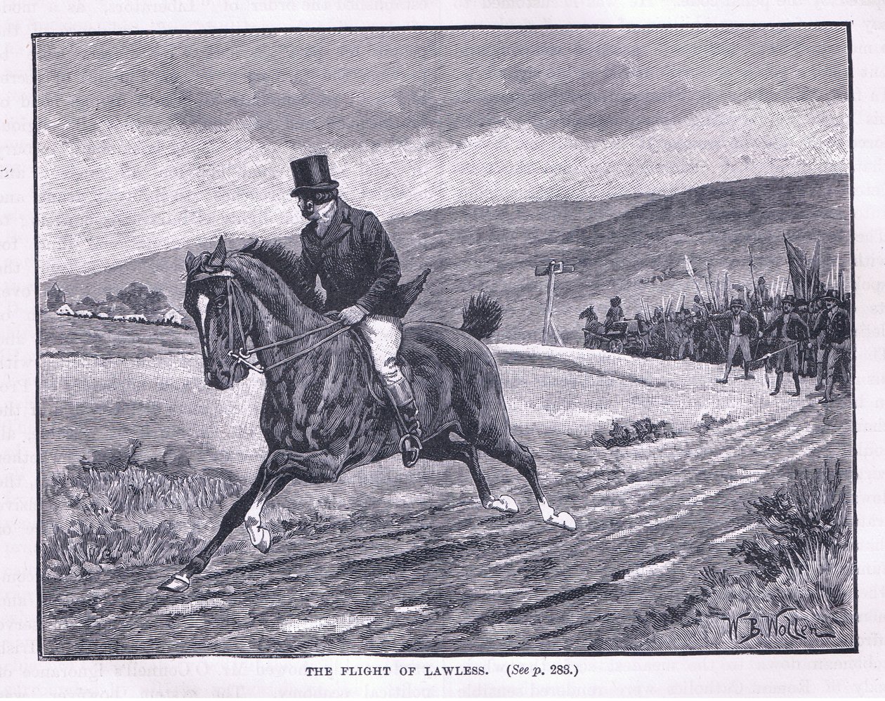 Lawless repülése alkotó: William Barnes Wollen