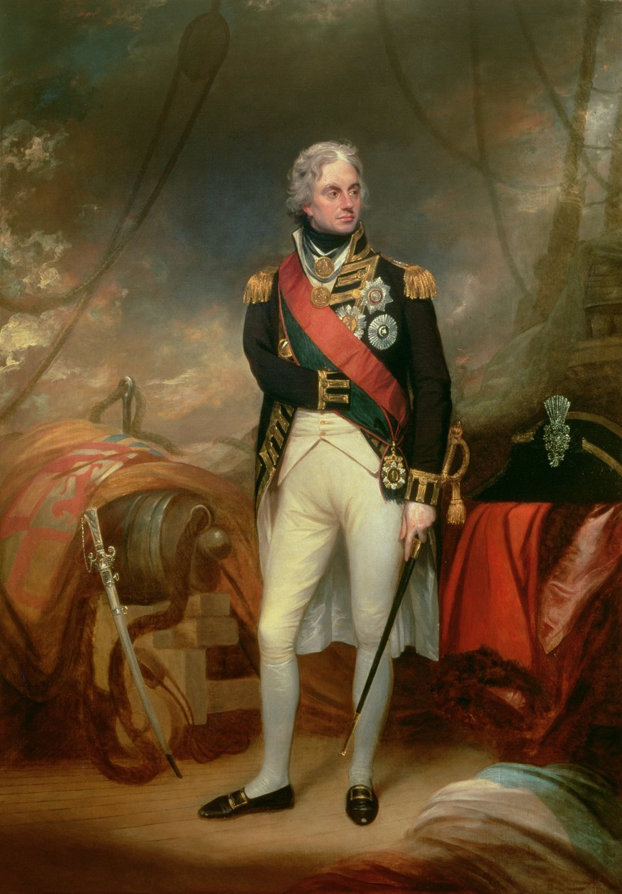 Horatio portréja, Nelson vikomt (1758-1805) 1801 alkotó: William Beechey