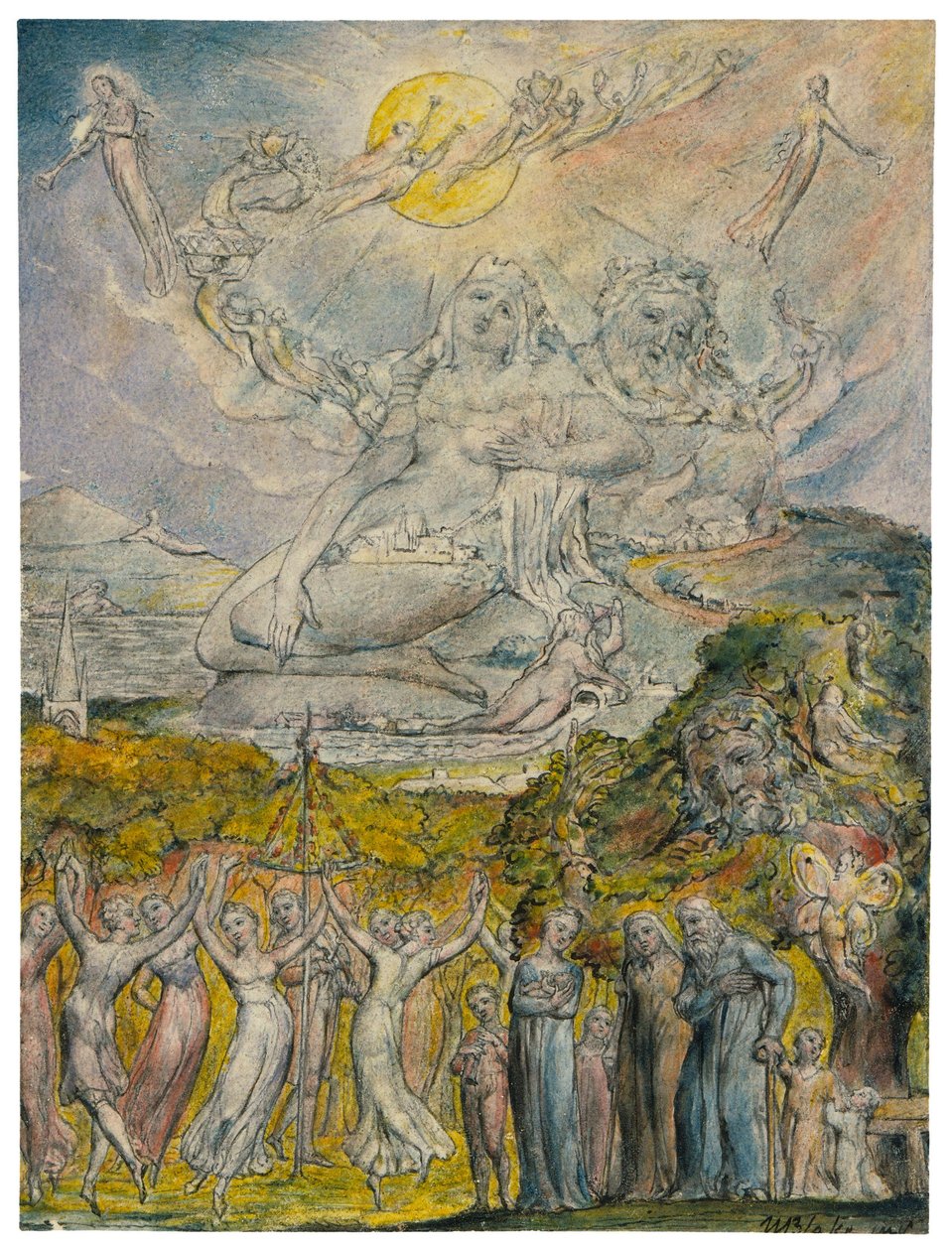 Napsütéses ünnep alkotó: William Blake
