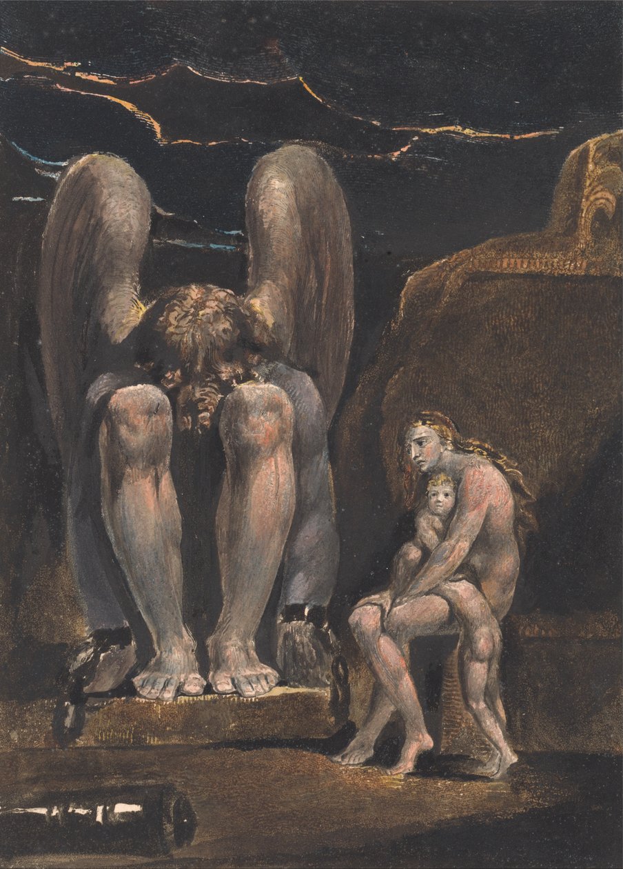 Amerika. Egy prófécia, 1. lemez, előlap alkotó: William Blake