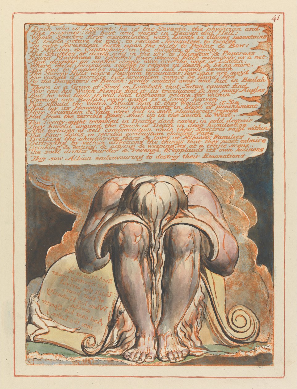Jeruzsálem, 41. tábla, alkotó: William Blake