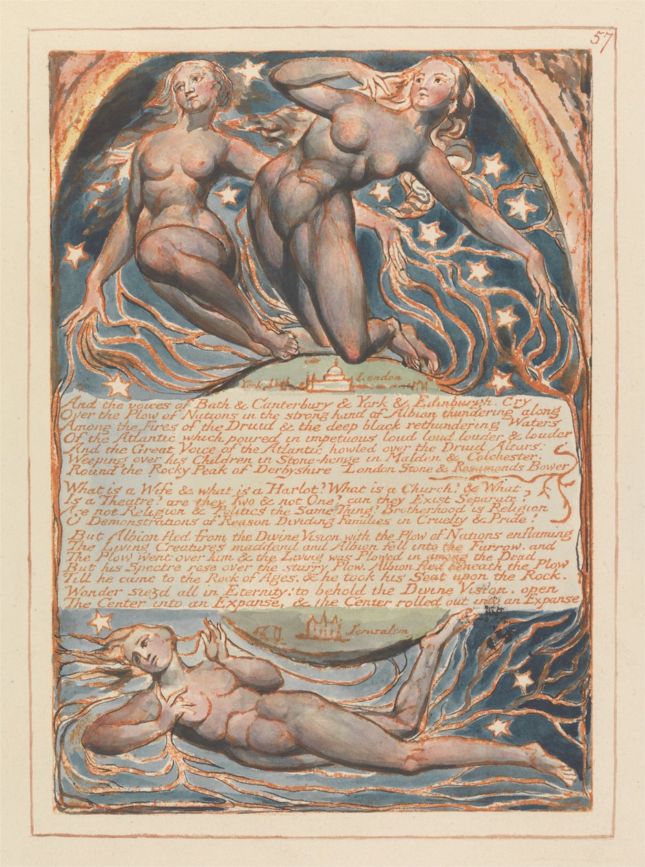 Jeruzsálem, 57. tábla, alkotó: William Blake