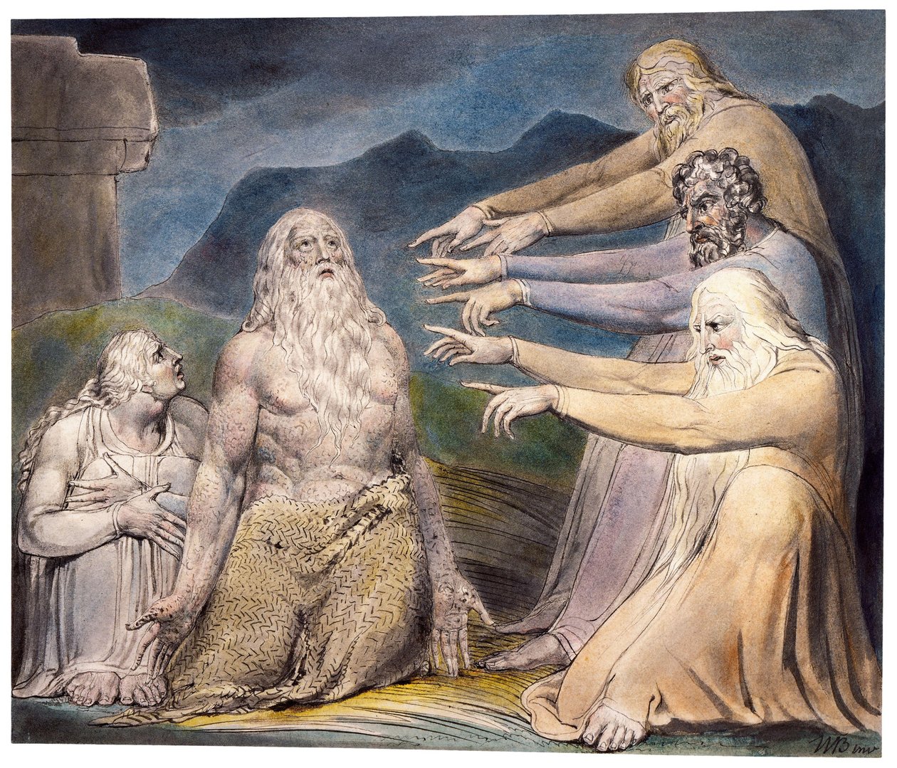 Barátai megcáfolták a munkát alkotó: William Blake
