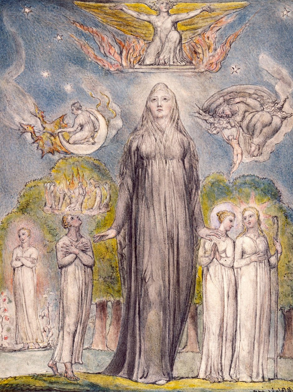 Melankólia alkotó: William Blake