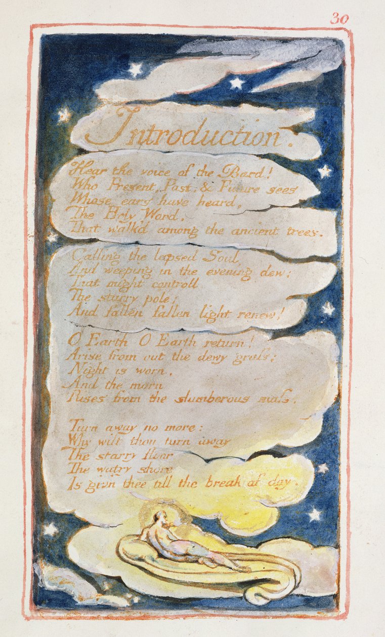 P.125-1950.pt4 Bevezetés: 4. lemez a Songs of Inocence and of Experience-ből (AA példány) 1815-26 körül (rézkarc, tinta és wc) alkotó: William Blake