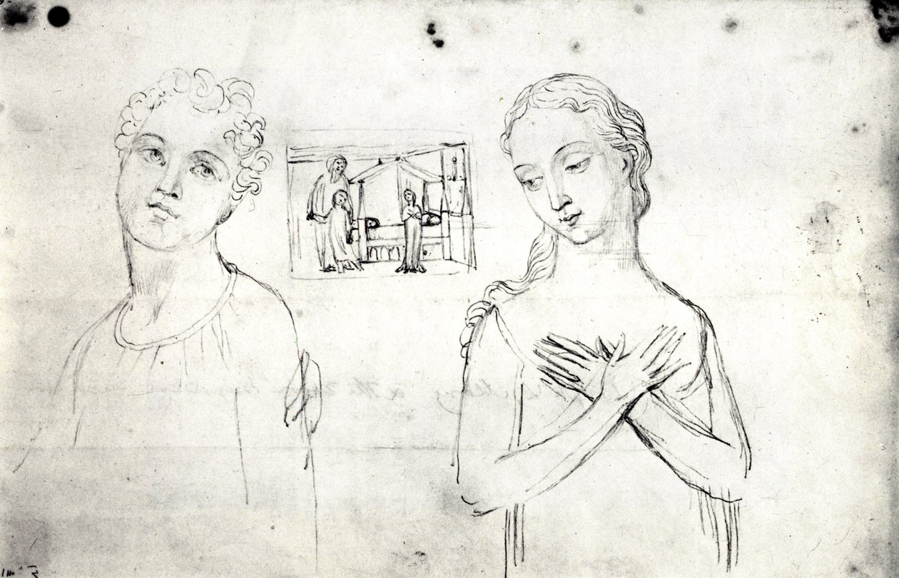 William Blake, Joseph & Mary látnoki fejei alkotó: William Blake