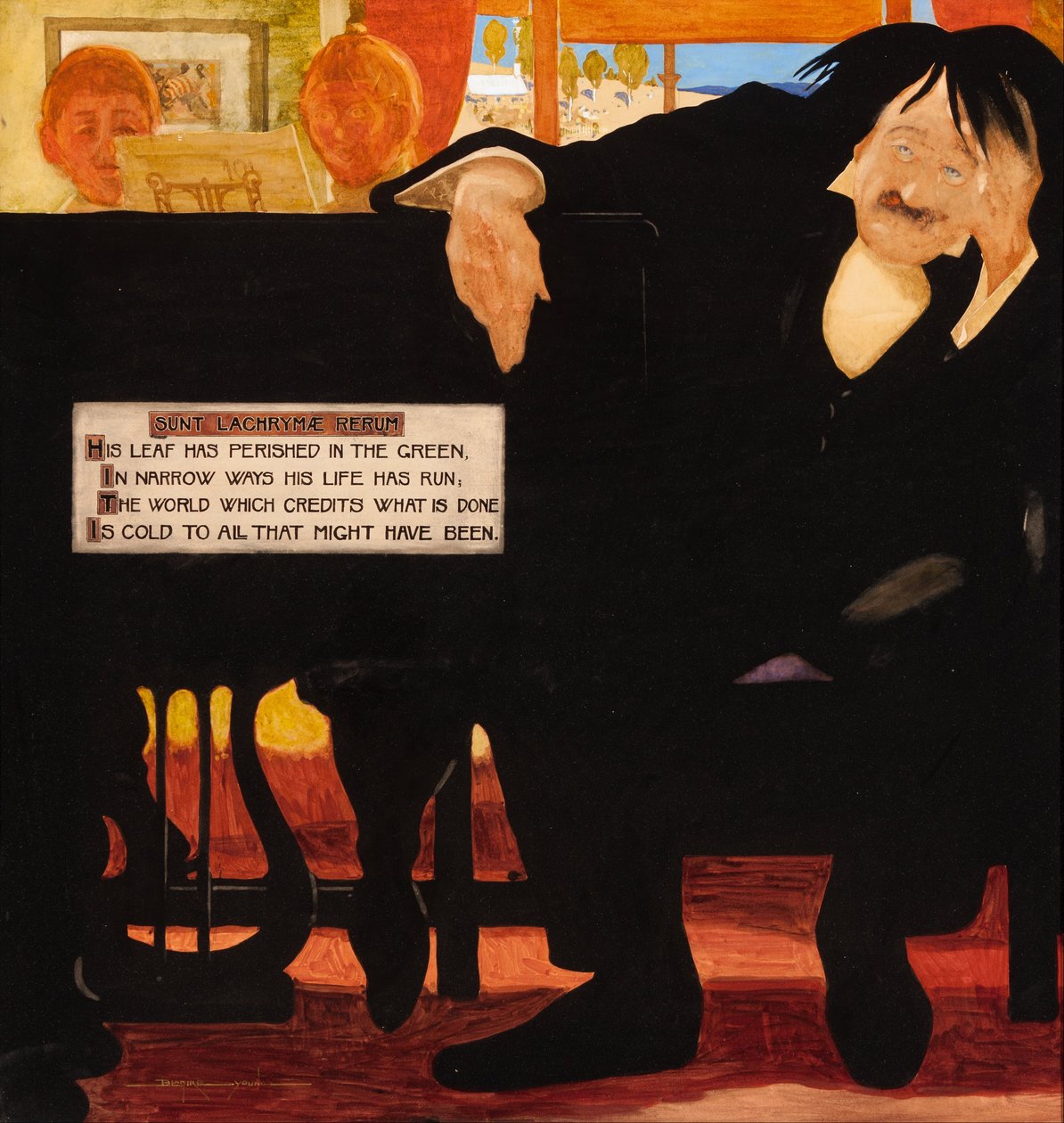 A zenész alkotó: William Blamire Young
