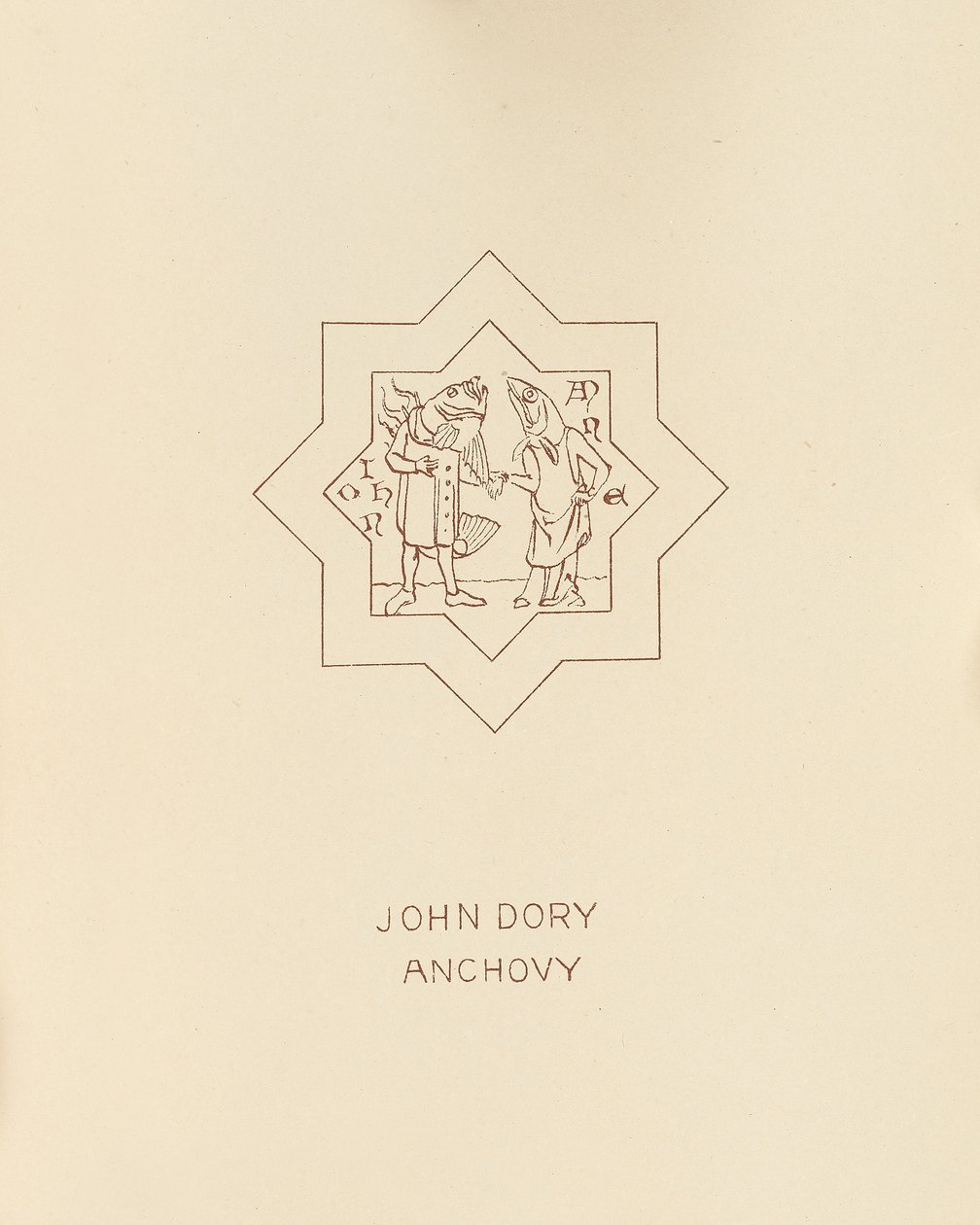 John Dory, Szardella, 1878 alkotó: William Burges