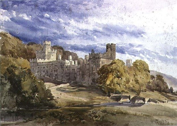 Arundel kastély alkotó: William Callow
