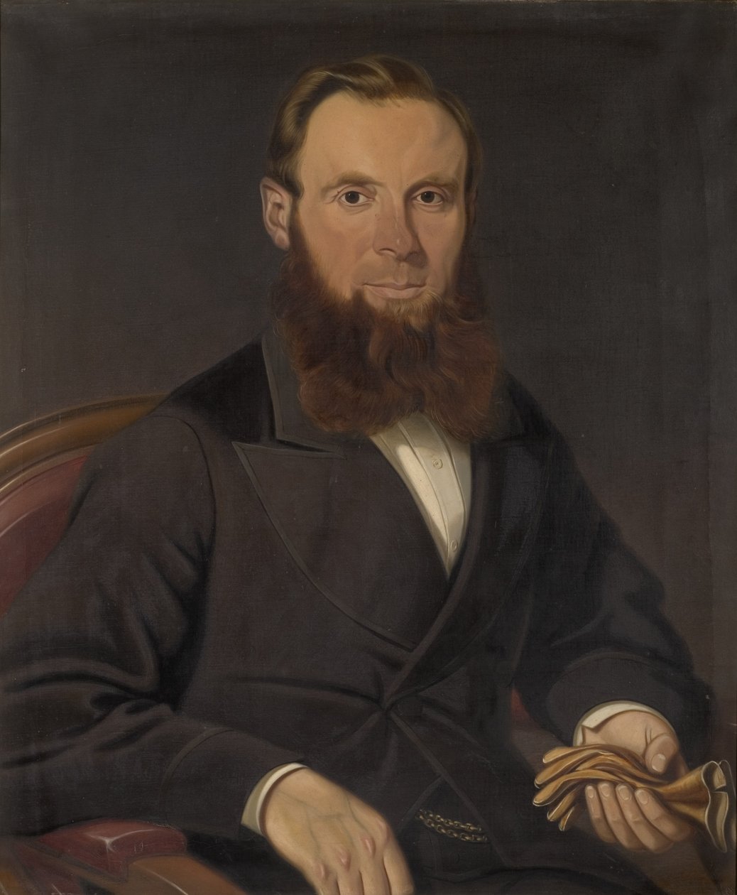 Egy férfi portréja, 1873 alkotó: William Chapman