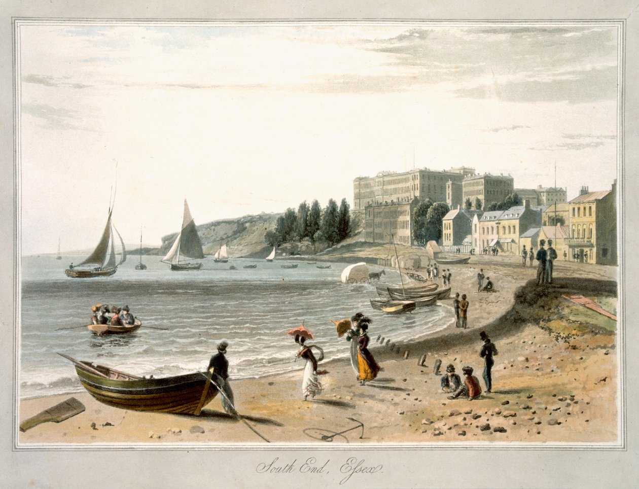 Southend, „A Voyage Around Great Britain Undertaken between the Years 1814 and 1825” címmel, 1829-ben jelent meg alkotó: William Daniell
