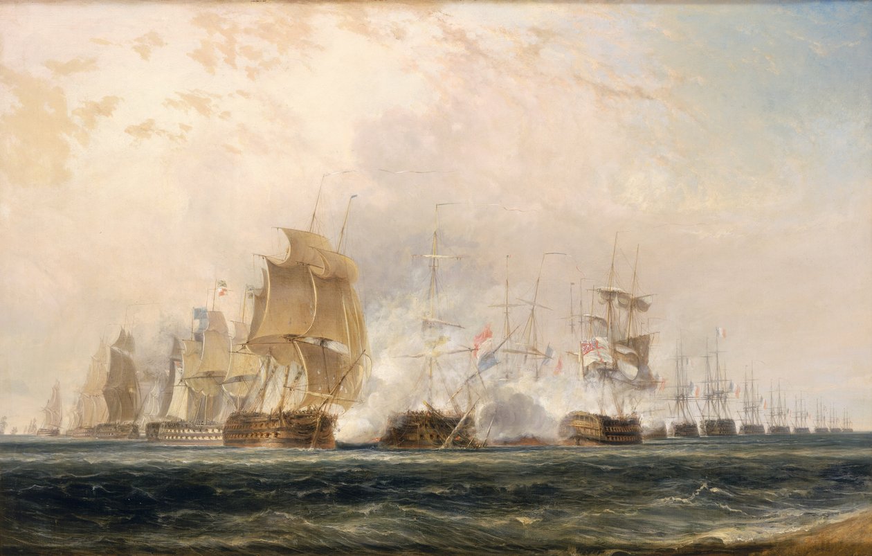 A nílusi csata alkotó: William Daniell