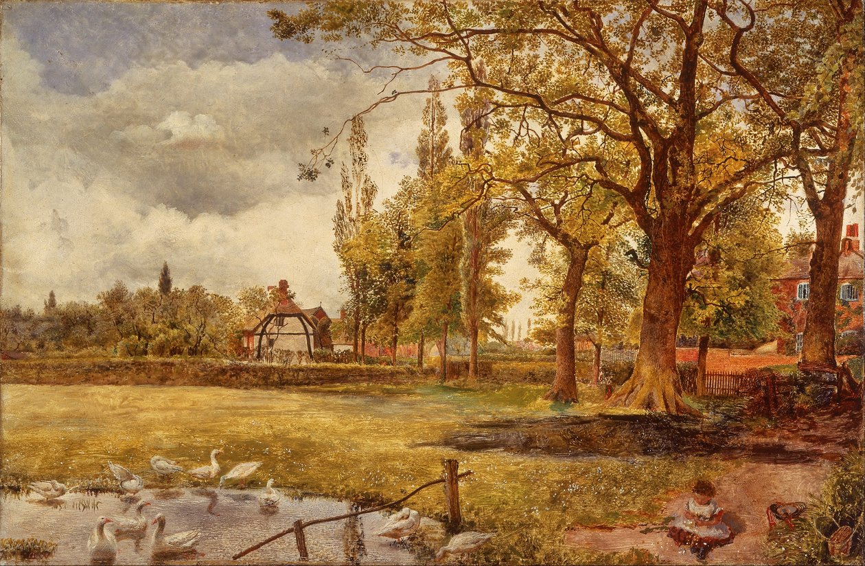 Hale -ben, Lancashire -ben alkotó: William Davis