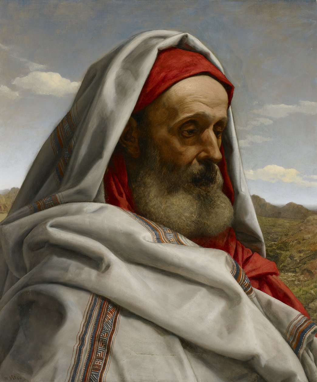 Damaszkuszi Eliézer, 1860 alkotó: William Dyce