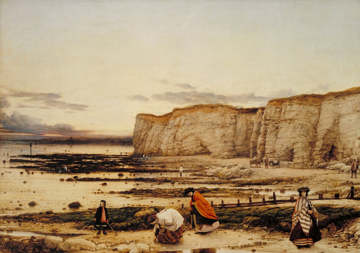 Pegwell -öböl, Kent alkotó: William Dyce