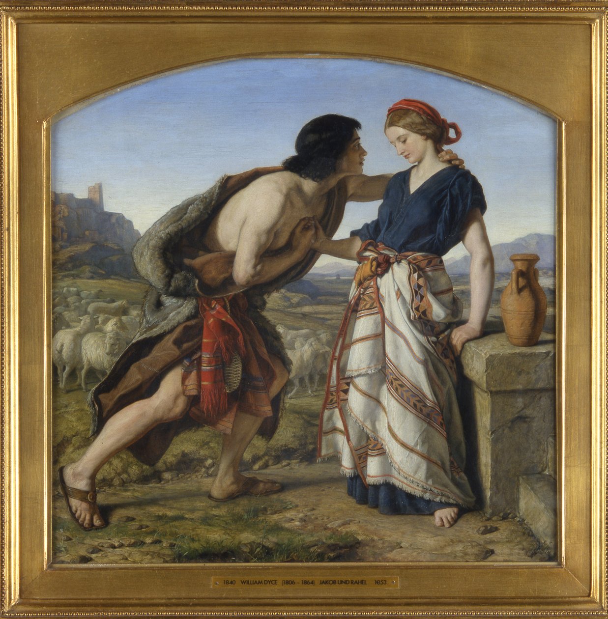 Jákob és Ráhel találkozása, 1853 (lásd: 141377) alkotó: William Dyce