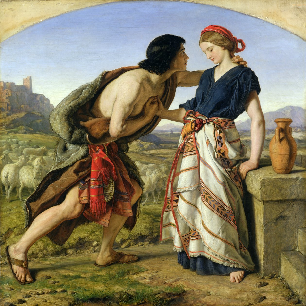 Jákob és Ráhel találkozása, 1853 (lásd: 141378) alkotó: William Dyce