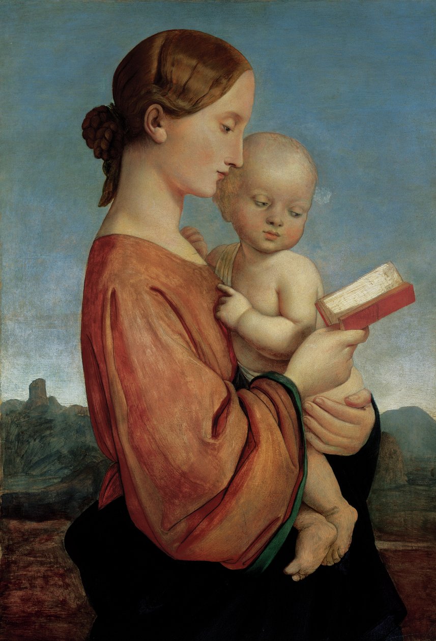 Szűz és Gyermek alkotó: William Dyce