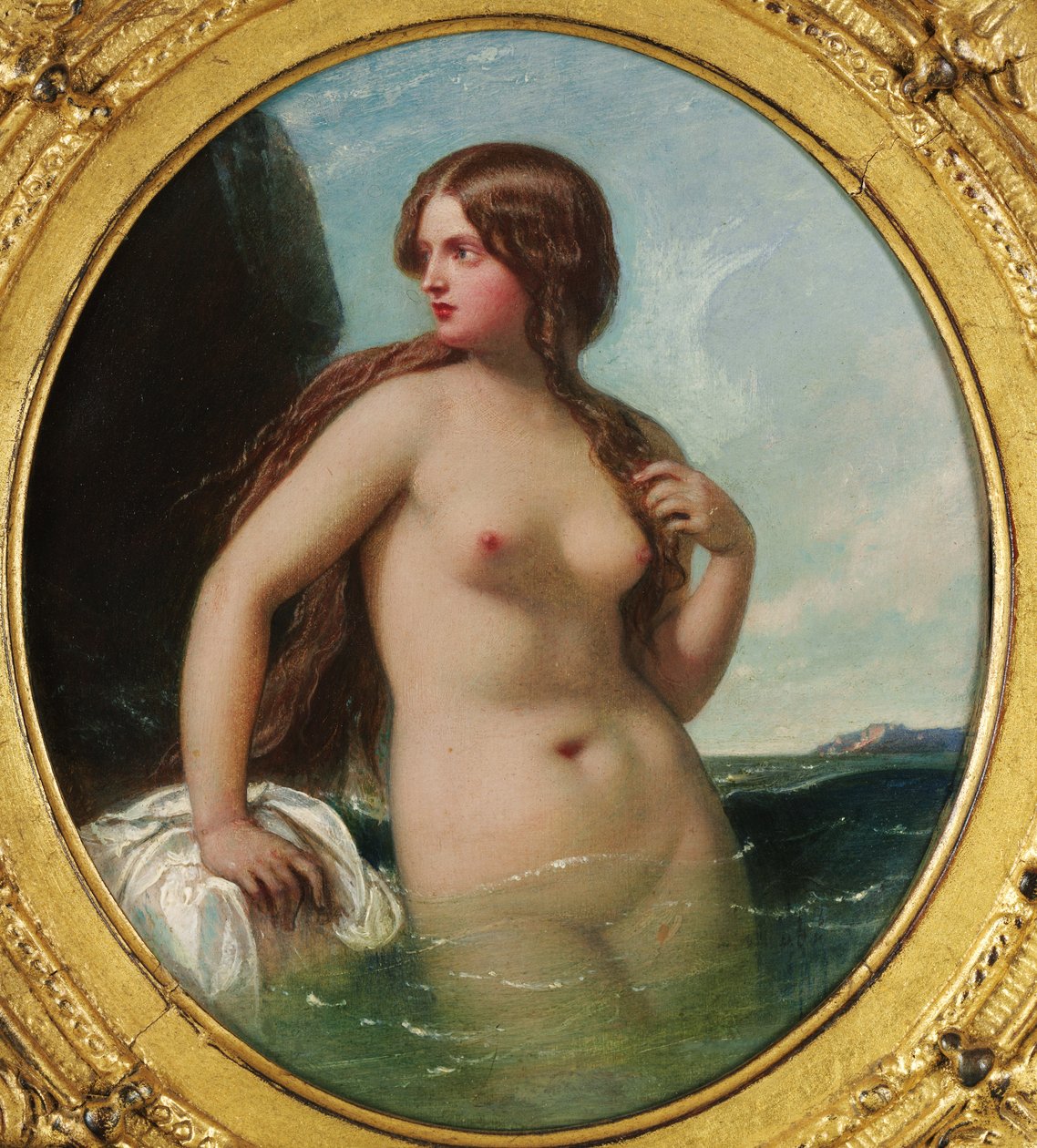 A Nereid, 1856 alkotó: William Edward Frost