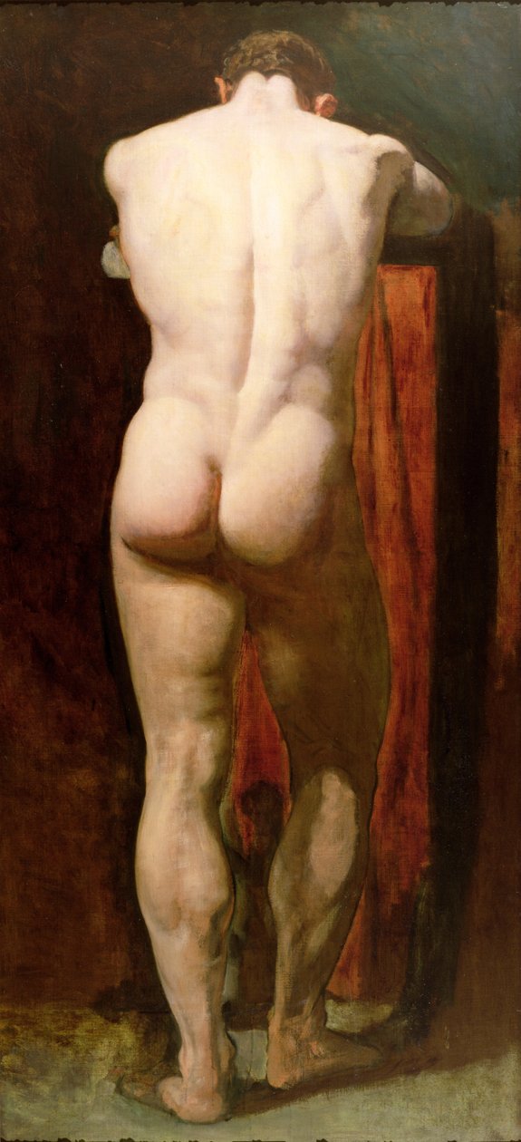 Álló férfi akt alkotó: William Etty