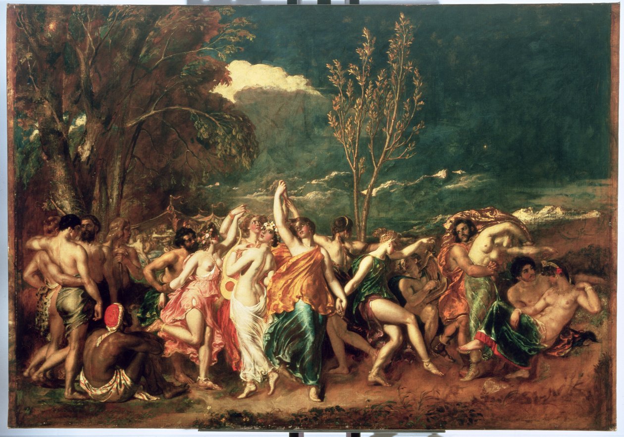 Az özönvíz előtti világ alkotó: William Etty