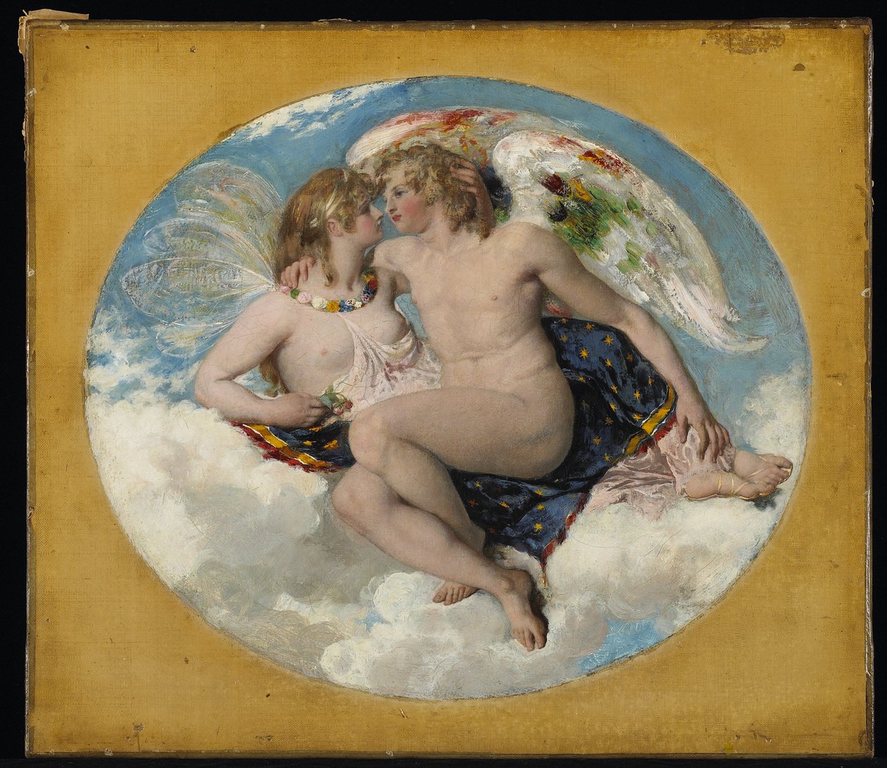 Ámor és psziché alkotó: William Etty