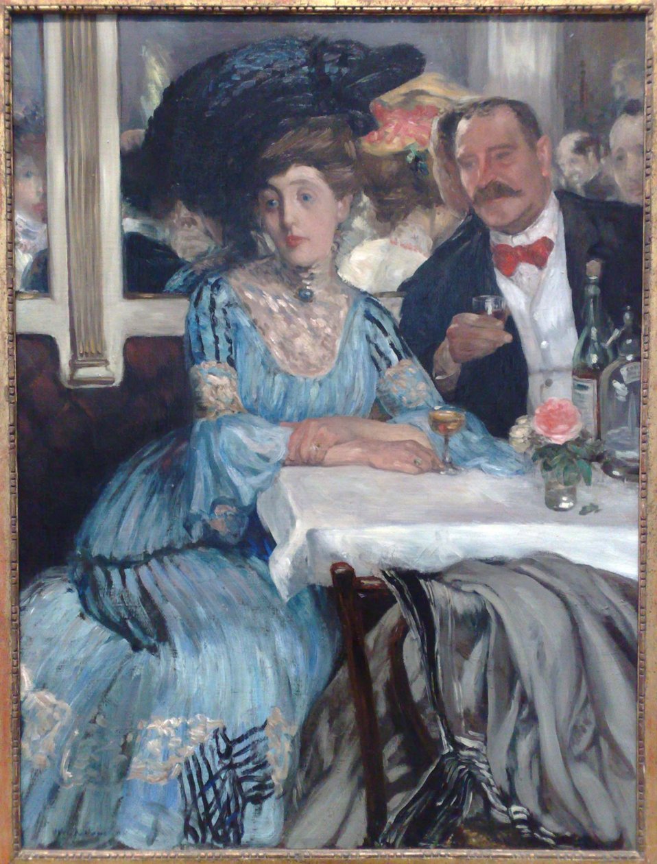 Mouquinsnban alkotó: William James Glackens