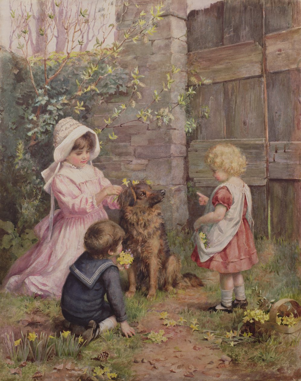 A Collie születésnapja alkotó: William Gunning King
