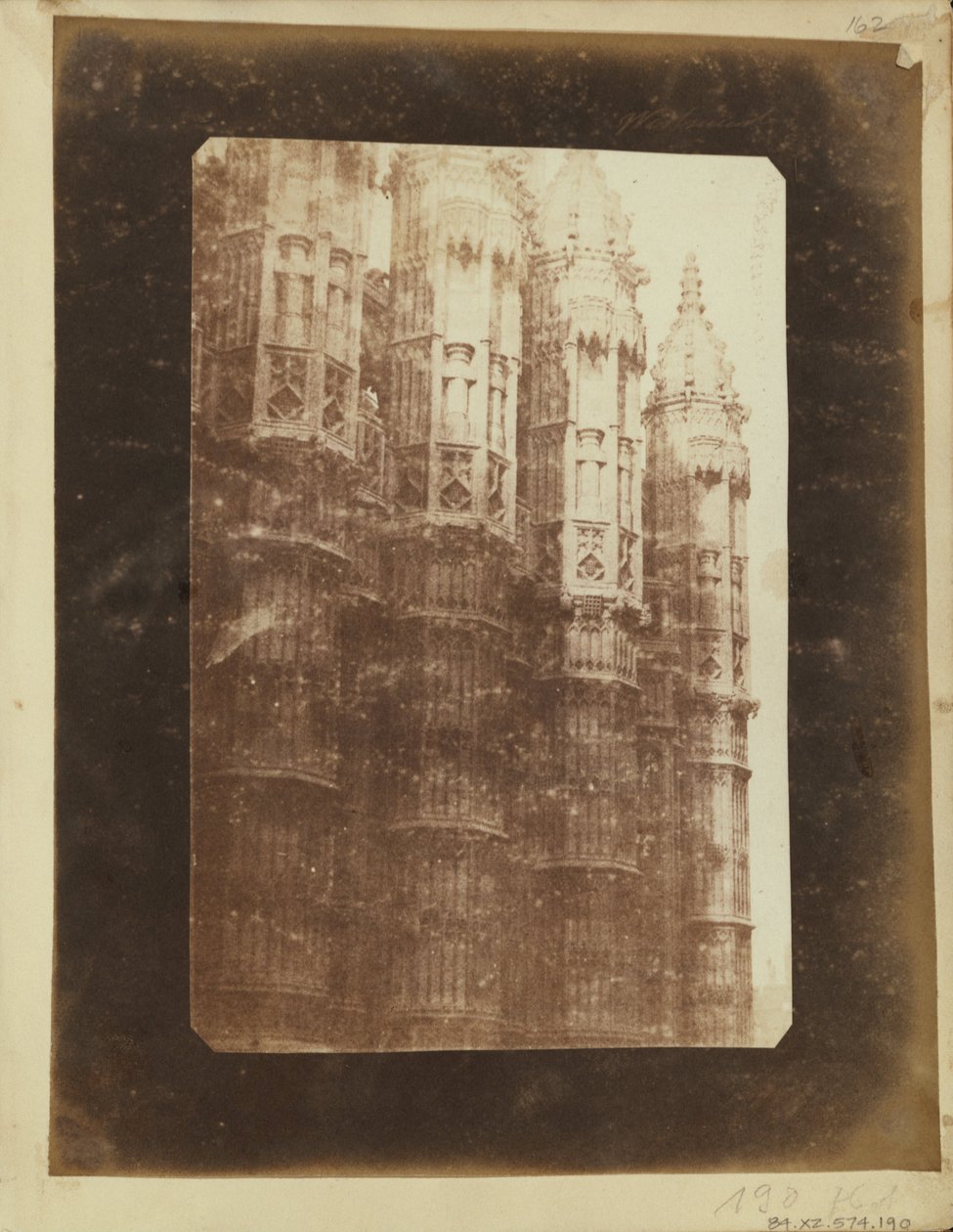 Henrik VIII -kápolna, Westminster -apátság, London. alkotó: William Henry Fox Talbot