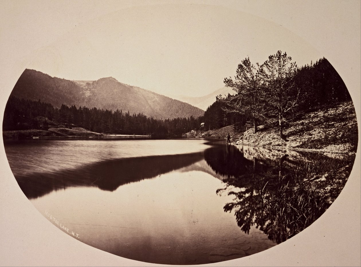 Misztikus tó. alkotó: William Henry Jackson