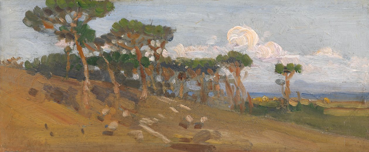 Fák a lagúna mentén alkotó: William Hulton