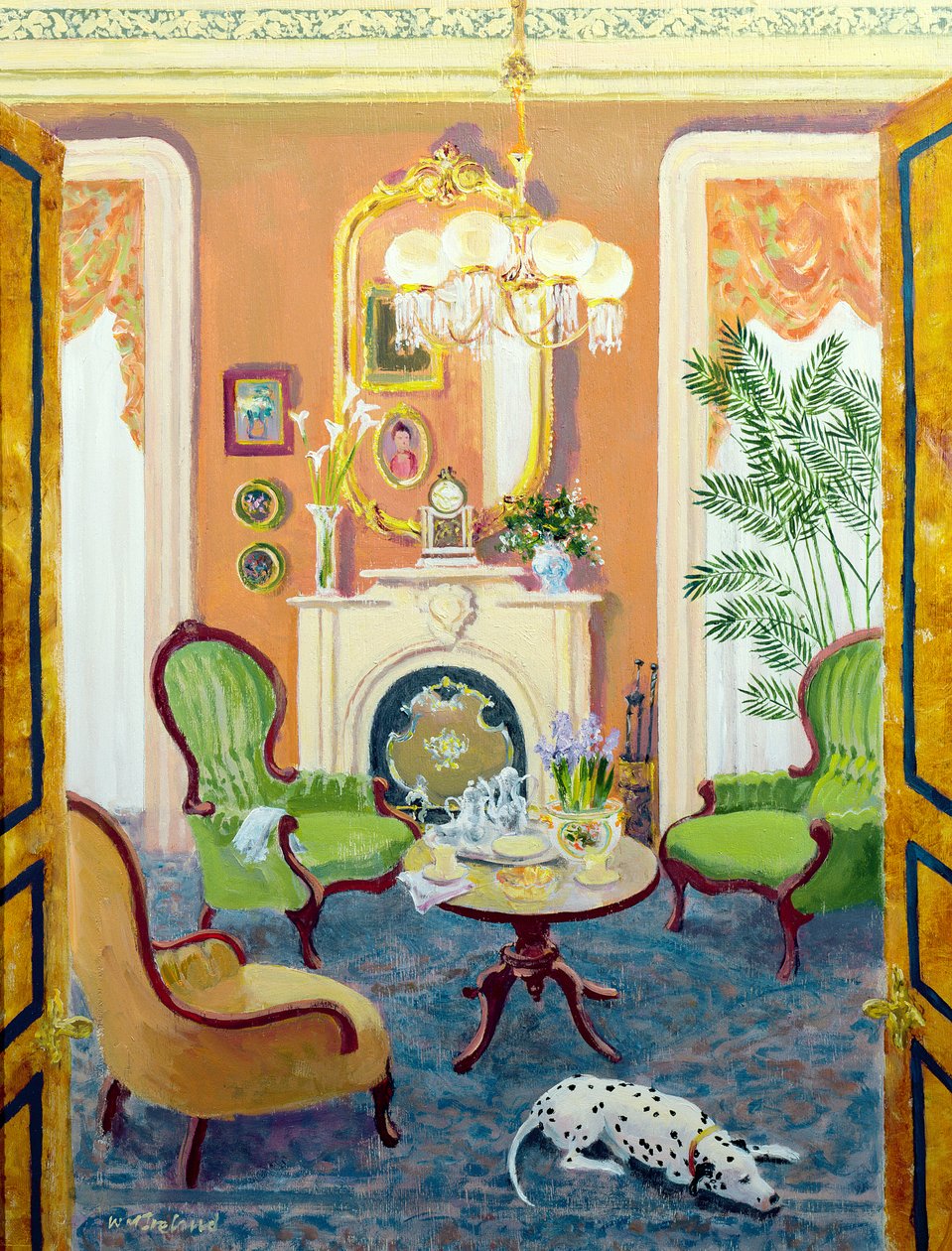Délutáni tea alkotó: William Ireland