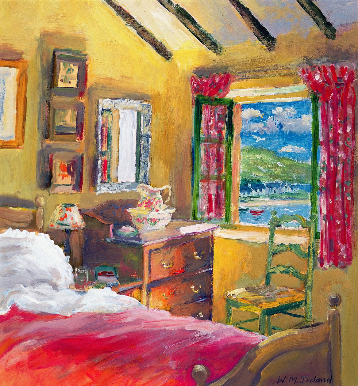 Arran View, 2000 körül alkotó: William Ireland