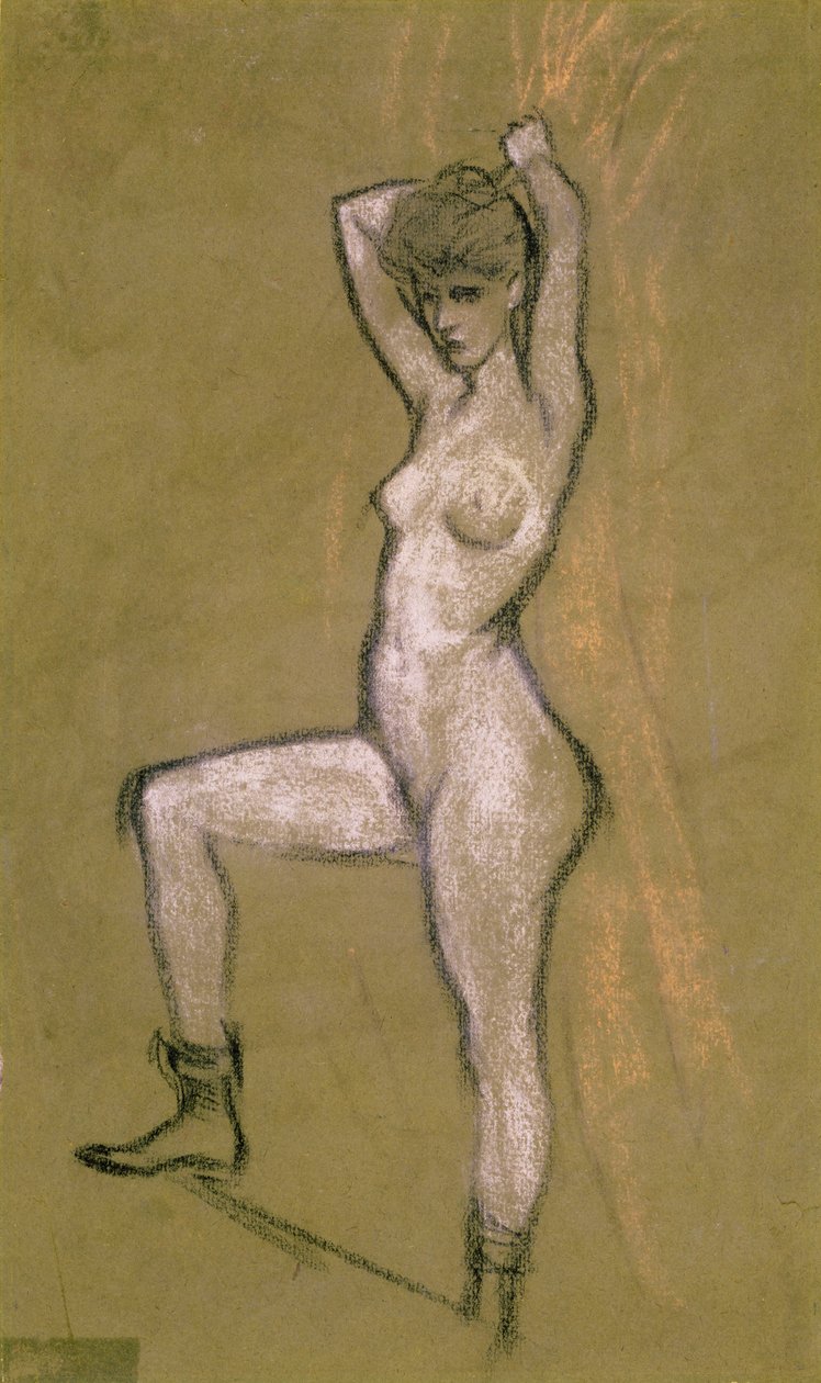 Meztelen alkotó: William James Glackens