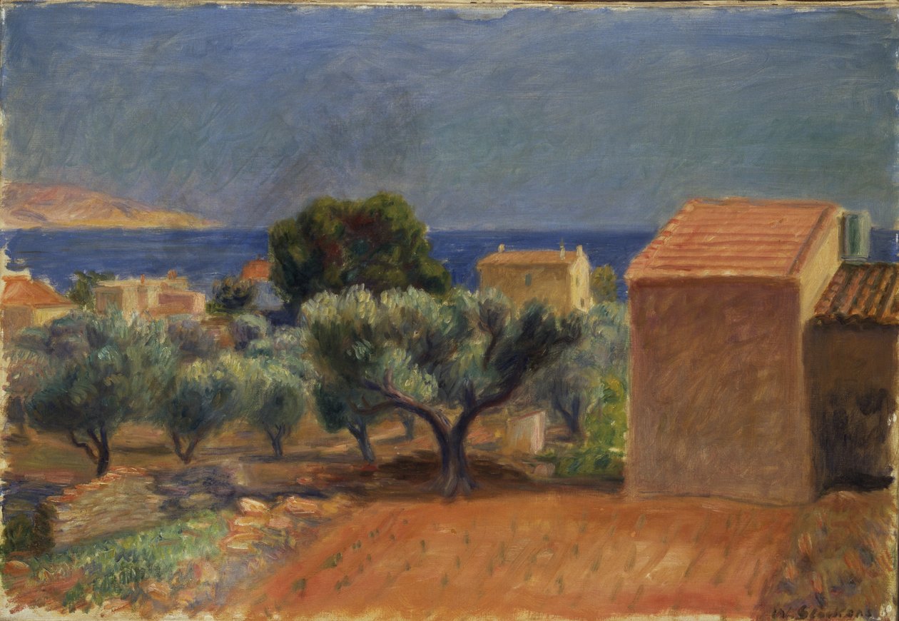St Jean, 1930 alkotó: William James Glackens