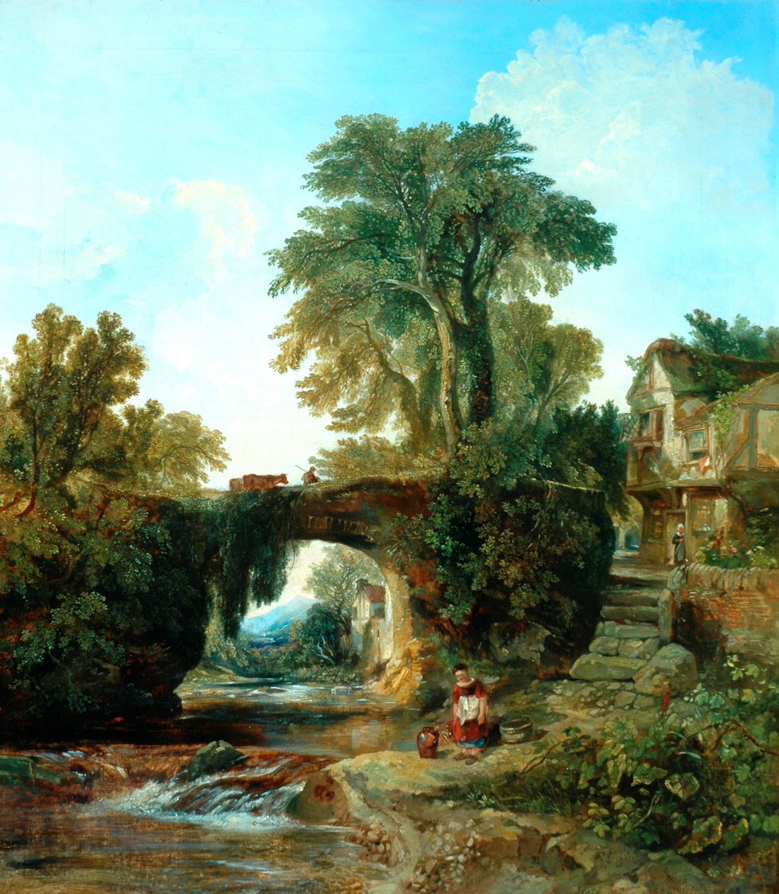 Vízgyűjtés alkotó: William James Muller