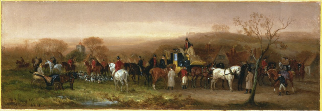 Találkozás, 1884 alkotó: William Joseph Shayer
