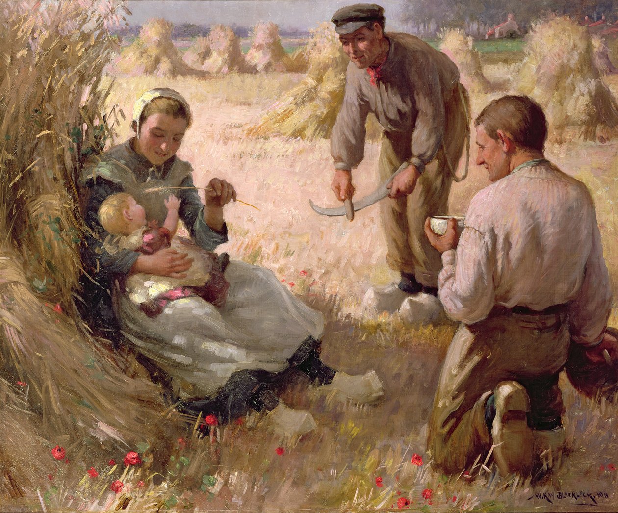 A Captive Audience, 1911 alkotó: William Kay Blacklock