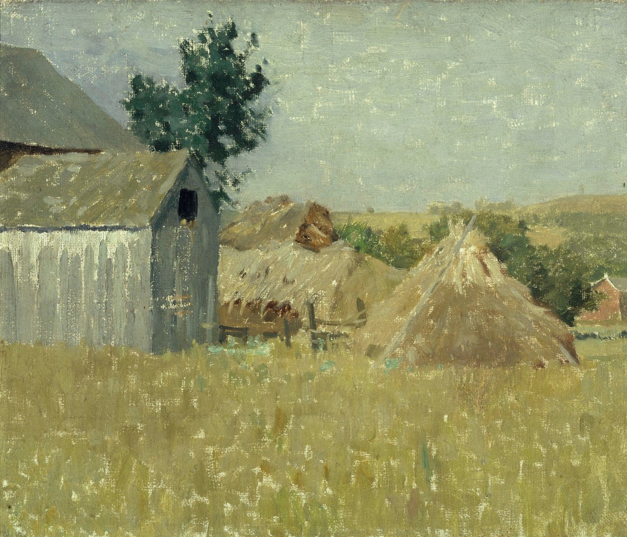 Szürke pajta alkotó: William L. Lathrop