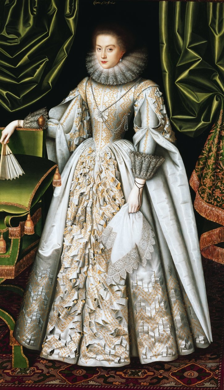 Diana Cecil portréja alkotó: William Larkin