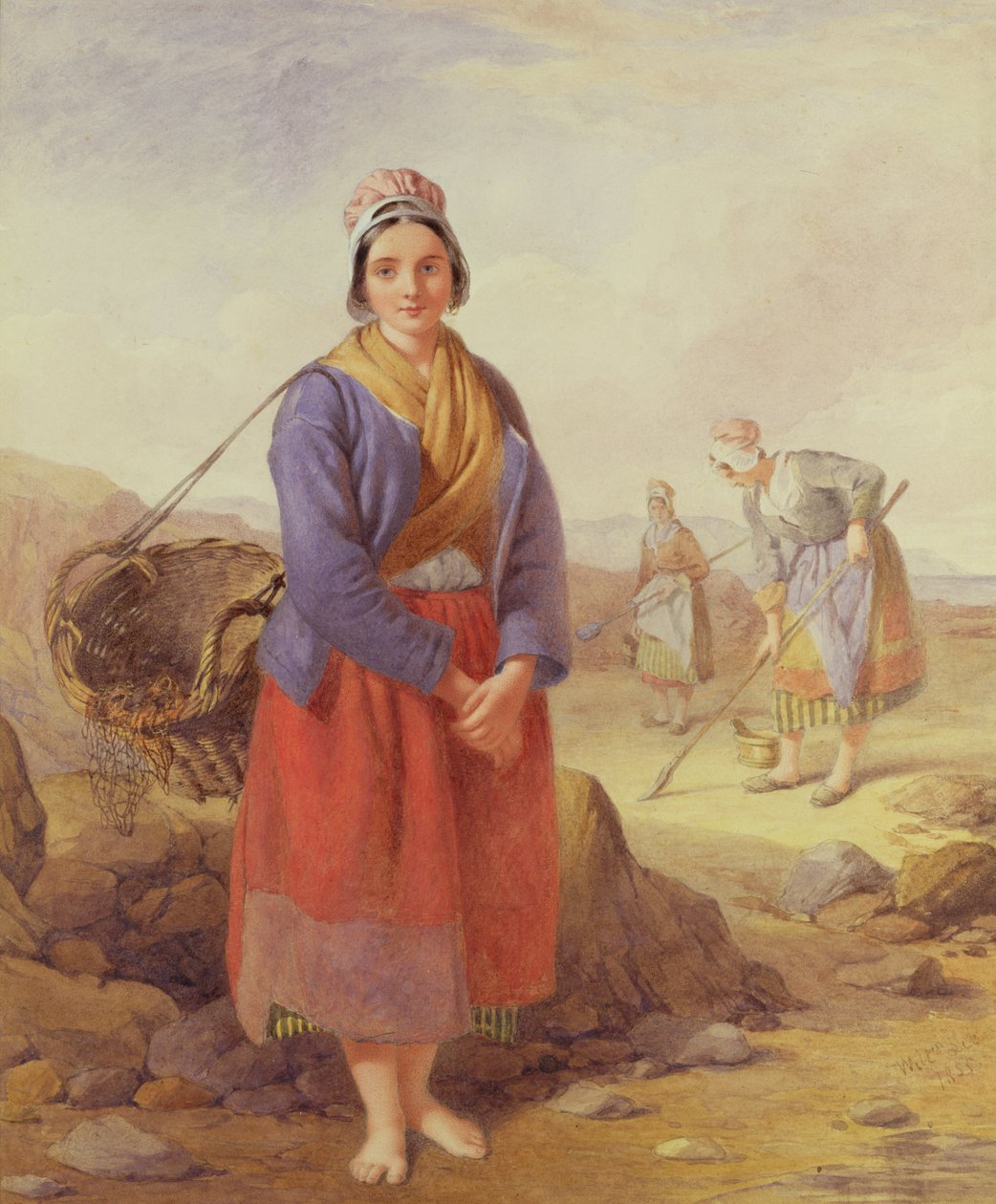 Francia halásznők alkotó: William Lee